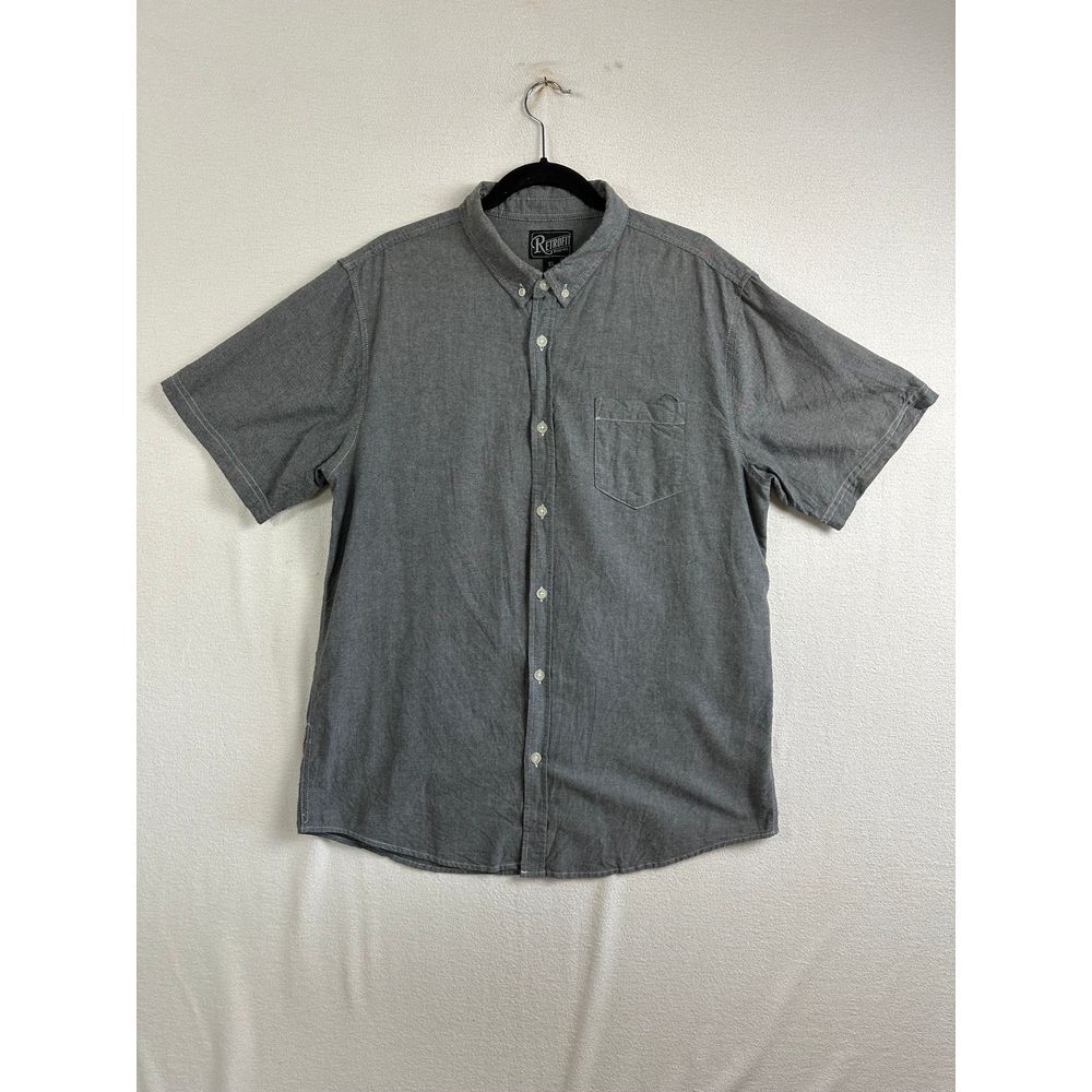 Retrofit Button Up Men's Extra Large Short‎ Sleeve